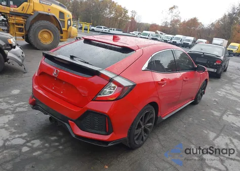 2017 Honda Civic Sport from USA, damaged, VIN SHHFK7H43HU205554